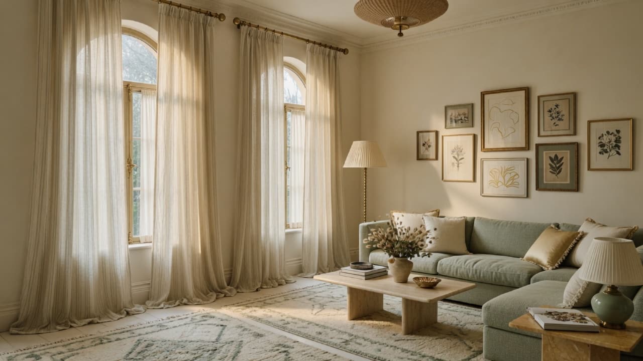 How High Should Curtains Be Hung? Interior Designer Rules for Every Room