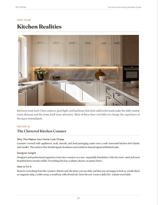 The Home Decorating Mistakes Guide preview thumbnail 3